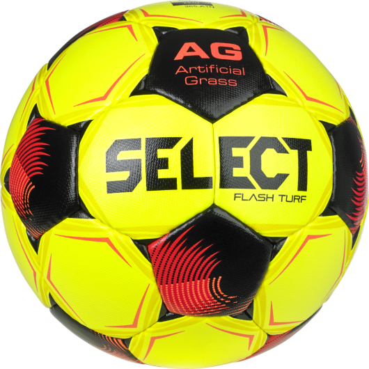 М’яч футбольний SELECT Flash Turf Yellow (FIFA Basic) v26